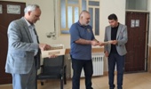 قدردانی از تلاشگران ایستگاه تحقیقات کشاورزی چند منظوره سراب چنگایی خرم آباد
