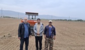 آغاز کشت هسته‌های اولیه در مزارع پرورشی بذر گندم ایستگاه تحقیقات چندمنظوره سراب چنگایی خرم آباد