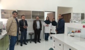 بازدید تخصصی اعضای هیات علمی مؤسسه خاک و آب کشور از آزمایشگاه بخش تحقیقات خاک و آب مرکز