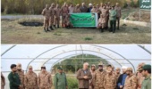 آشنایی سربازان با گنجینه سبز زاگرس در باغ گیاه‌شناسی خرم‌آباد