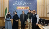 تجلیل مدیرکل صدا و سیمای استان از پژوهشگران مرکز تات لرستان به‌پاس نقش آفرینی علمی در برنامه رادیویی«هُم‌ولاتی»