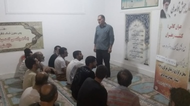 برگزاری دوره آموزشی کشت زعفران در ندامتگاه مرکزی بروجرد