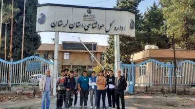 بازدید علمی هنرجویان هنرستان کشاورزی شهید بهشتی از اداره‌کل هواشناسی استان لرستان