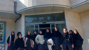 بازدید آموزشی و علمی هنرجویان هنرستان کشاورزی زاگرس خرم‌آباد از اداره کل هواشناسی لرستان